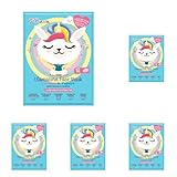 MONTAGNE JEUNESSE 7TH HEAVEN MASCARILLA DE TELA CALMANTE LLAMACORN (Paquete de 5)