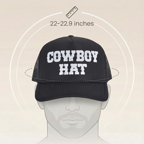 Image of Cowboy Hat Trucker Cap