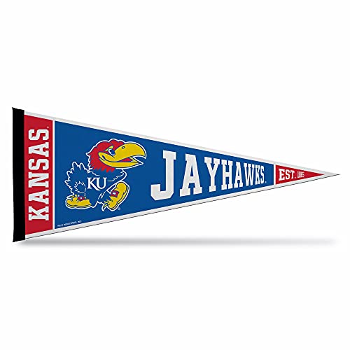 Image of Rico Industries NCAA Exclusive 12 inch x 30 inch Felt Wall Decor Pennant - Great for Home /Bed Room /Man Cave Decor