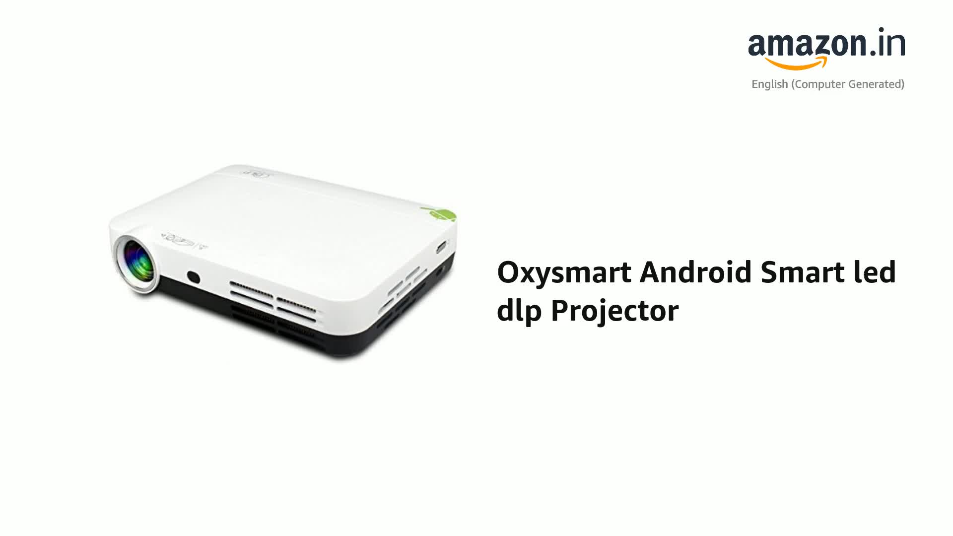 Oxysmart Android Smart led dlp Projector : Amazon.in: Electronics