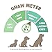 Nature Gnaws Beef Trachea Crunch Wraps for Dogs (3 Count) - Long Lasting Natural Beef Jerky Dog Chew Bones - Rawhide Free