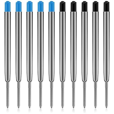 Molain 10 Pack Ballpoint Pen Refills Cover