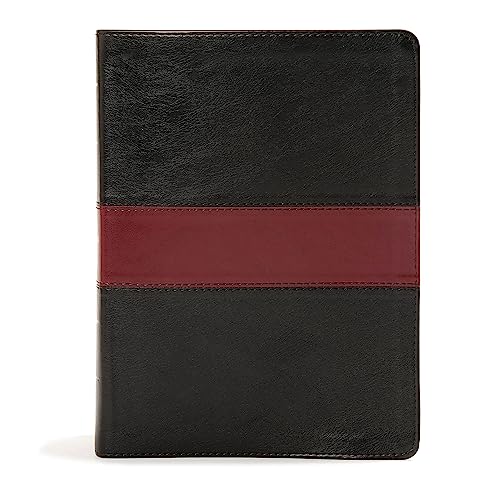 Kjv Apologetics Study Bible, Black/Red Leathertouch