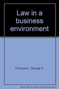 Hardcover Law in a business environment Book