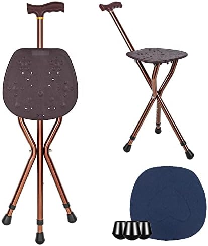 Bastón de Asiento Masculino con una Capacidad de 120 kg, bastón d...