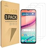 Mr.Shield Screen Protector compatible with TCL K24 [Tempered Glass] [3-PACK] [Japan Glass with 9H Hardness]