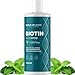 Biotin Shampoo for Hair Growth and Volume - Hair Loss for Men and Women - Natural DHT Blocker - Thickening Shampoo for Fine Hair - Pure Anti Dandruff Oils - Sulfate Free for Color Treated Hair - 8 oz