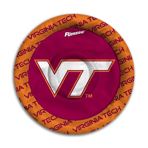 YouTheFan NCAA Virginia Tech Hokies Flimzee Bean Bag Flying Disc