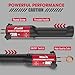Induction Heater Bolt 1300W 110V,Induction Bolt Heater Removal Tool Kit with 10 Coils for Rusty Screw Removing,Red
