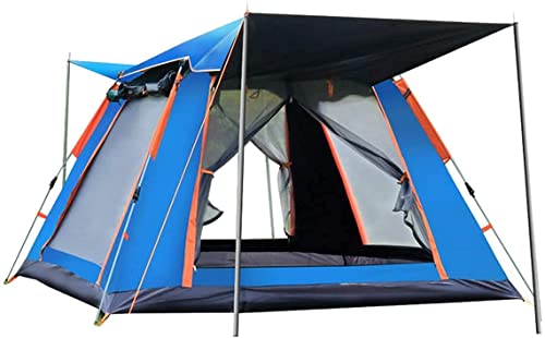 Tente de camping anti-vent et pluie pour 5 personnes, fini l'humidité en camping familial