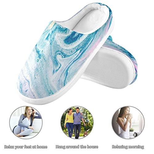 Oyihfvs Unisex Memory Foam Warm Slippers Comfort Soft Casual Shoes for Indoor Outdoor S-XXXL 5
