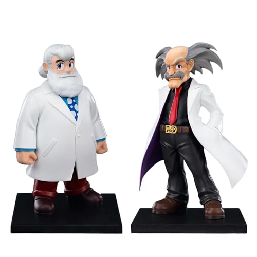Mega Man 11: Dr. Wily & Dr. Light Oshi Works Statue