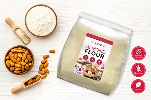 NKD Living Almond Flour (1kg) Finely ground almonds from Spain