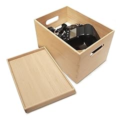 Single Bamboo Box with Lid - Small