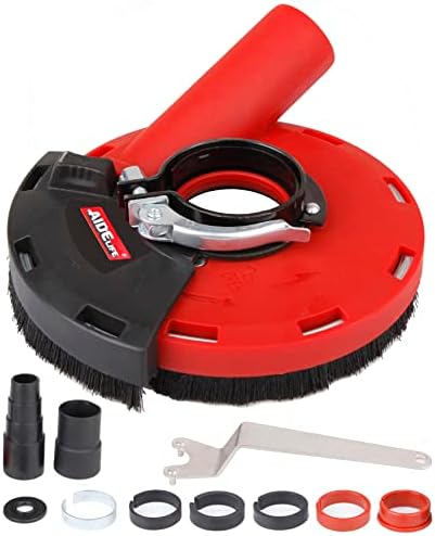 Aidelife Expert Surface Grinding,Dust Shroud for Angle Grinders 115mm/125mm