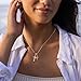 JUDAILY Gold Cross Necklace for Women: 14K Gold Plated Dainty Cross Pendant Non-Tarnish Necklace, Faith Crucifix Chain Jewelry, Elegant Religious Gifts