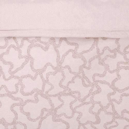 TOUS BABY - Cesta Infantil de la colección Home Kaos para organizar accesorios y juguetes de tu Bebé. (33x21x20 cm) (Rosa)