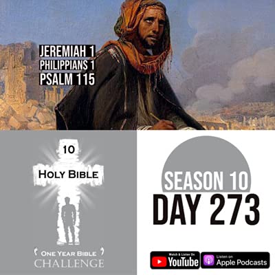 Day 273 | Jeremiah: Intro | Philippians 1: Humility of Jesus Podcast Por arte de portada