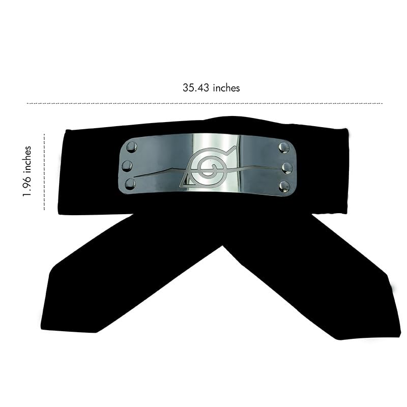 ABYSTYLE - Naruto Shippuden Anti-Konoha Headband Adult Size, Orange, Adults - Image 3