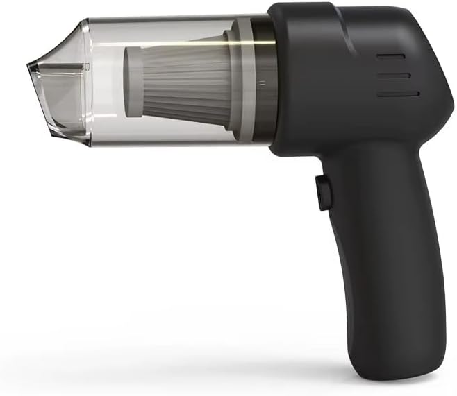 Handheld Car Vacuum for VW Vento 2014 2015 2016 2017 2018 2019 2020 2021, Mini Cordless Dust Suction Tool for Auto Interior, Compact Portable Device for Vehicle & Home Use,A Black