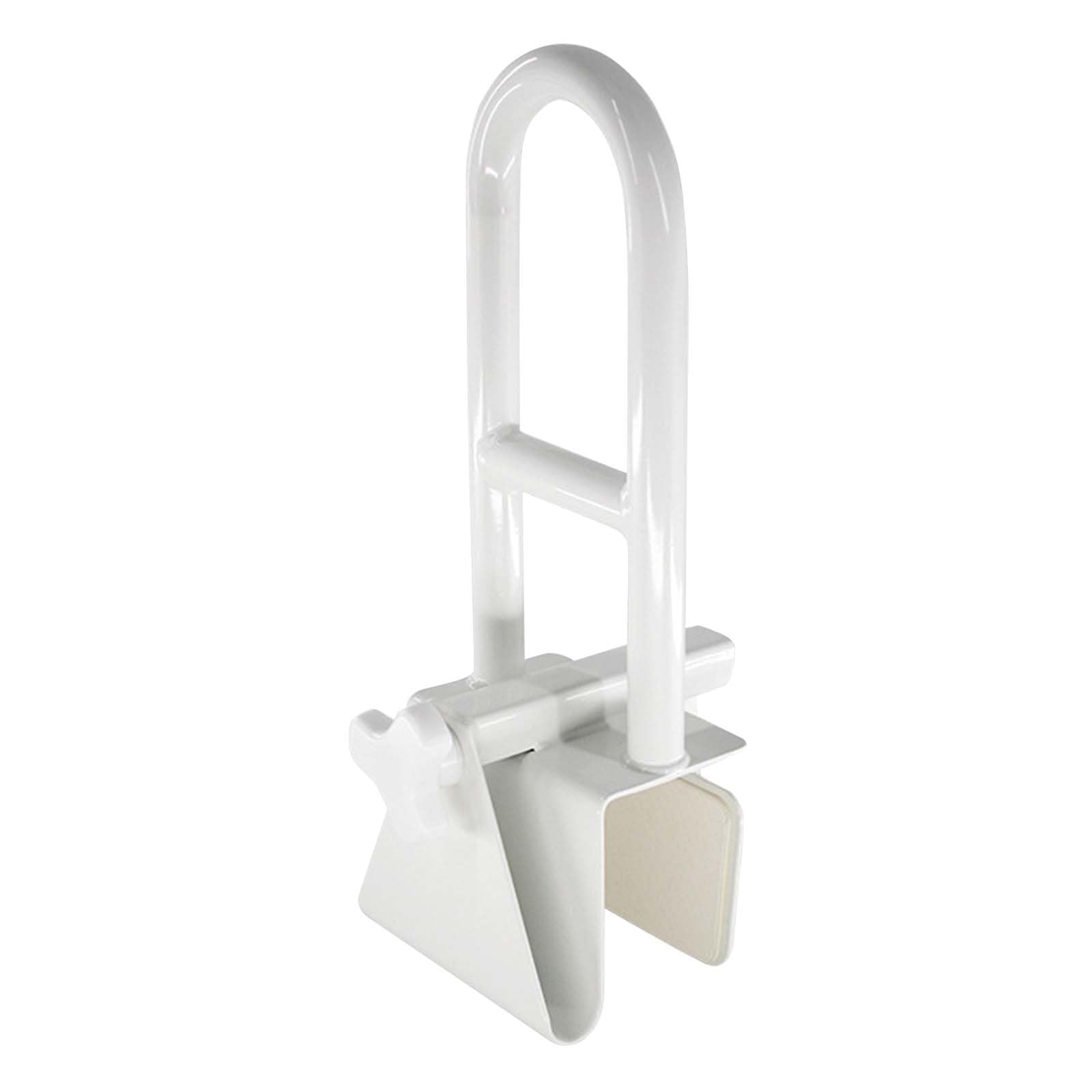 Barre d'Appui Baignoire Senior, Barre d'Appui Baignoire Senior Réglable, Poignée Baignoire de Sécurité Blanche, Barre Baignoire Sans Percage, Soutien pour Handicapé, Âgé, Enceint (8-17.5cm)