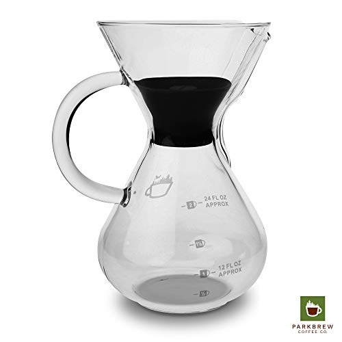Chemex Pour Over Coffee Deckel - Hergestellt von ParkBrew Coffee Co. und passend für Chemex 6, Bean Envy, Coffee Gator… – Bild 6