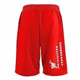 [アートワークスコウベ] サッカー ハーフパンツ ドライ 練習着 今日は用事があるので早めにドリブルします。 ユニセックス M レッド