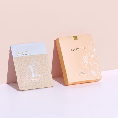 LILIBETH リリベス コアアップ微細電流 マスク 5枚セット コラーゲン 美白 シワ改善 新素材 弾力ケア 敏感肌 集中ケア フェイスパック