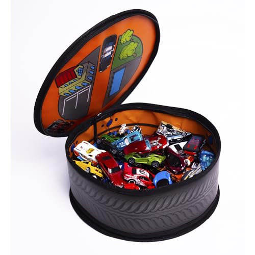 image for Hot Wheels Tara Toy: ZipBin Wheelie Track Pack - Unzips Into A Racetra