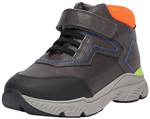 Chaussure bateau Pablosky Garçon 507656 en cuir bleu marine