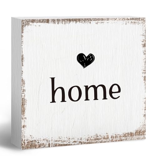 ANIANG Home Sign, Home Signs for House Decor, Welcome Sign,