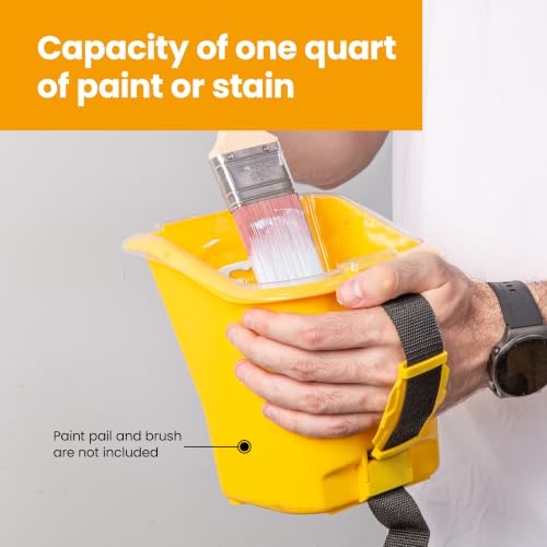 Image of VOOMEY 15PCS Paint Pail Liners, Plastic Disposable Bucket Liner Set for Paint Cups,Holds Up to A Quart of Paint or Stain(Only Applicable to VOOMEY 4 inch Handheld Paint Cup)