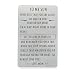 Gifts for Son from Mom, To My Son Engraved Wallet Card Inserts with Inspirational Quotes, Christmas, Birthday, Graduation, Gift Ideas