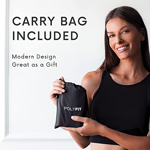 Polyfit Wrist & Ankle Weights - Adjustable Ankle Weights For Women And Men - Yoga, Walking, Running, Dance, Barre, Pilates, Cardio, Aerobics - Pink #TOP4