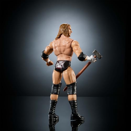Mattel Mattel WWE Elite Collection Actionfigur und Zubehör, Premium Live-Event Triple H-Set… – Ansicht 6
