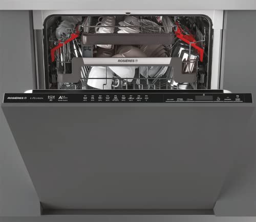 Lave-vaisselle Intégrable 60cm - 15 Couverts, 8 Programmes, Silencieux 44 DB