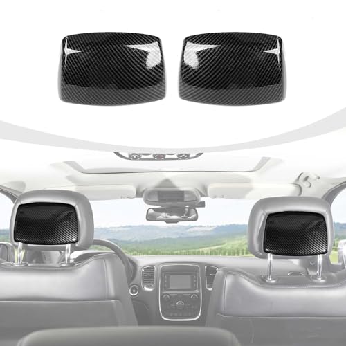 Garniture appuie-tête en carbone pour Jeep Grand Cherokee et Dodge Durango