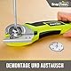 SnapFresh 2er-Pack Ersatz-Rotationsklingen, 4-V-Ersatzklingen für kabellose elektrische Scheren (1-1/2 Zoll) passend für EC0601C