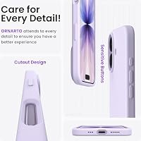 ORNARTO für iPhone 17 Hülle aus Silikon 6,3 Zoll - Lavendel – Ansicht 5
