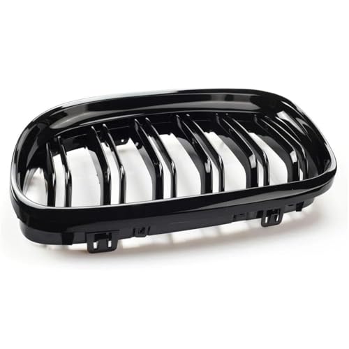 Calandre pour BMW Série 3 E90 E91 2009-2012 berline en noir brillant - 4