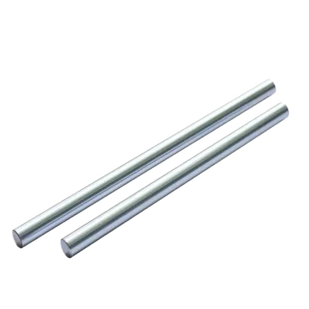 verchromte Linearwellen mit Gewindeenden, GCr15 verchromte gehärtete Linearwelle 8 mm 500–1000 mm Präzisionsführungsstange(16pcs 600mm)