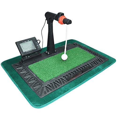 Der Golf Swing Trainer Home Indoor Digital Assistant Voice Trainer Set verfügt über Zwei Wechselmodi aus Holz und Bügeleisen, um Ihre