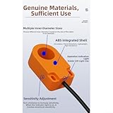 High Sensitivity Annular Proximity Sensor for Metal Detection Fast Response with DC 12 24V Voltage Support ABS Flame Resistant Housing NPN PNP Output Signal Light (SZ-M60-3DN) - Image 6