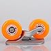 JINCAO Orange Portable Roller Road Drift Skates Plate Anti-Slip Board Aluminum Truck with PU Wheels with ABEC-7 608 Bearings Medium