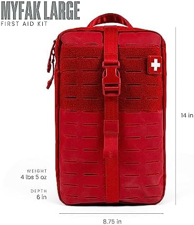 Miniatura 2 de My Medic MYFAK - Kit médico grande (PRO)  Esenciales de supervivencia de primeros auxilios de emergencia y suministros de bolsa de viaje  Artículos