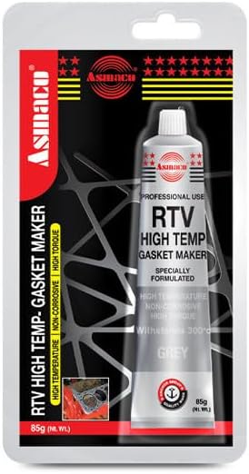 Asmaco RTV Silicone Gasket Maker - Gray 18g