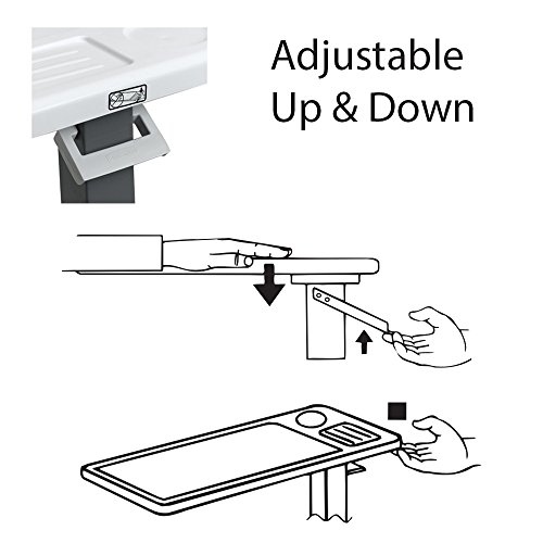 Carex FGP56700 0000 Overbed Table And Hospital Bed Table thumb #4
