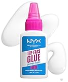 NYX Professional Makeup The Face Glue Gripping Primer, Grundierung, Base, Feuchtigkeitsspendender Primer für 24 Stunden Make-up-Halt, ohne klebrige weiße Rückstände, 35 ml