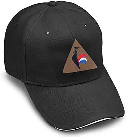ISABEL HEWITT Le Coq Sportif Logo Adjustable Fashion Women's Men's Casquettes Baseball Caps Comfortable Trucker Black