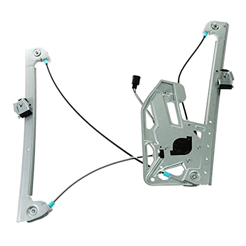 Image of TRQ Front Right Power Window Regulator & Motor Assembly Passenger Side Compatible with 1995-2001 BMW 740i 740iL 750iL